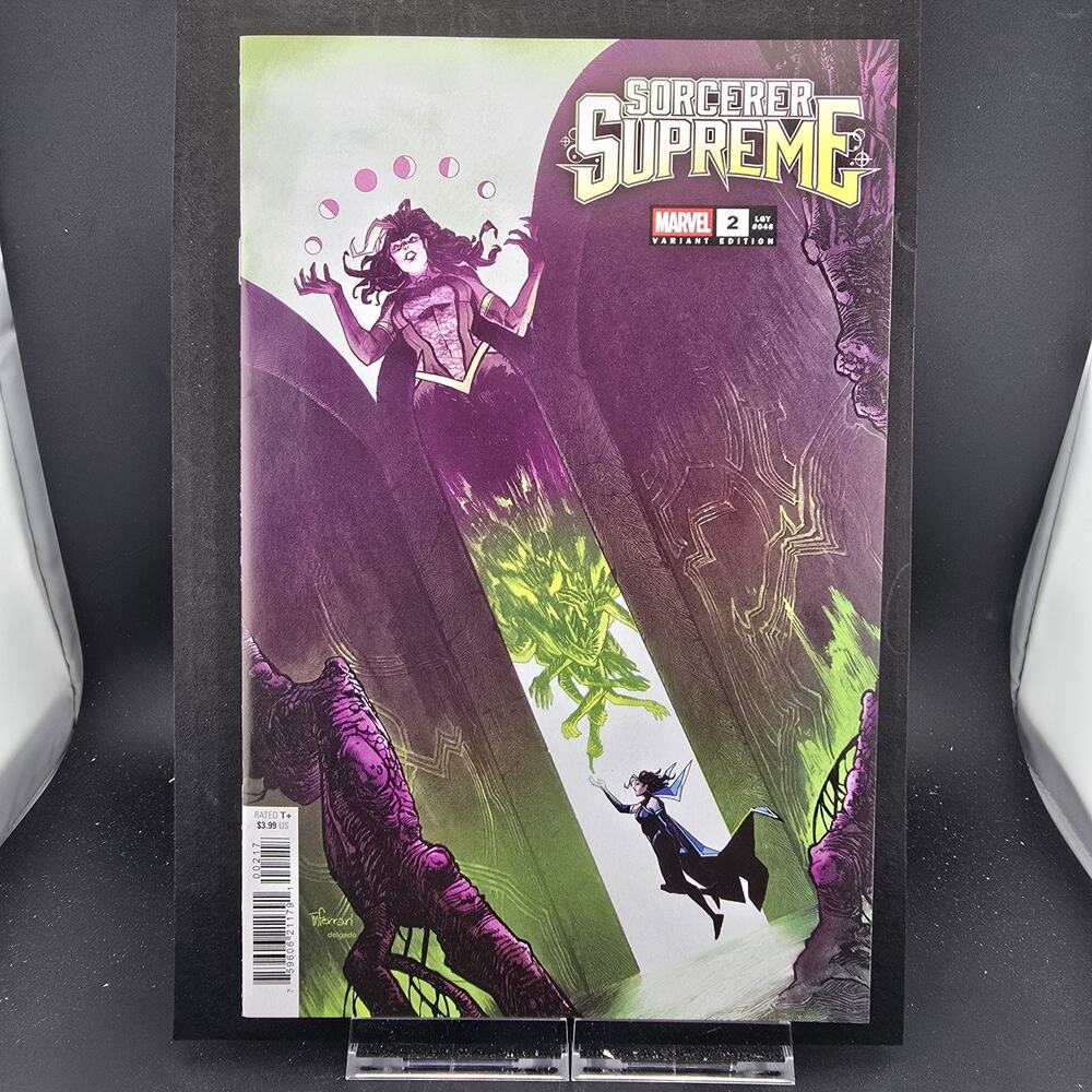 SORCERER SUPREME 2 1:25 MARCO FERRARI INCENTIVE VARIANT SCARLET WITCH MARVEL NM
